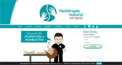 Desktop Screenshot of fisioterapianatural.com